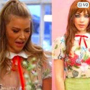 SOlD OUT DOLLS KILL sugar thrillz sheer embroidered top ARIANA MADIX size M-